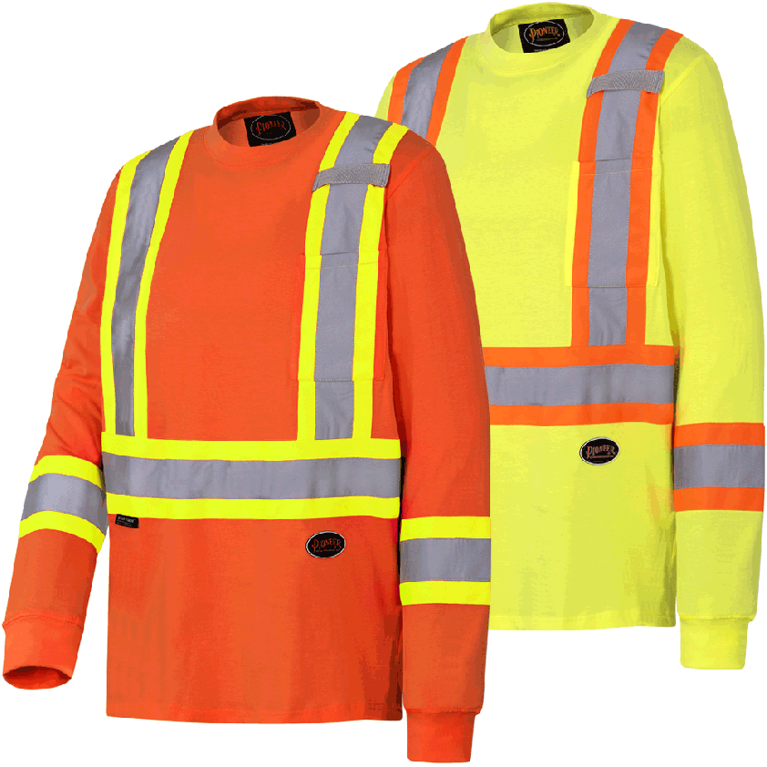 100% Cotton Safety Long-sleeved Shirt