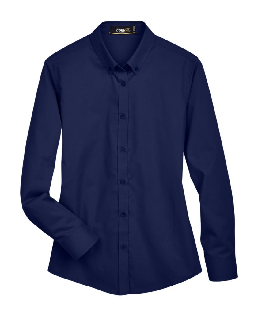 Core 365 Ladies' Operate Long-Sleeve Twill Shirt