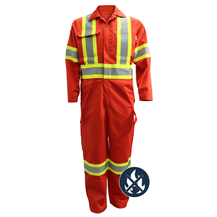 Hi-Visibility Fire Retardant Coverall