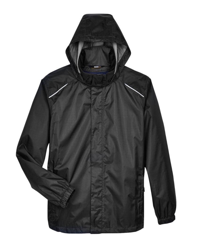 Core 365 Men's Climate Seam-Sealed Lightweight Variegated Ripstop Jacket
