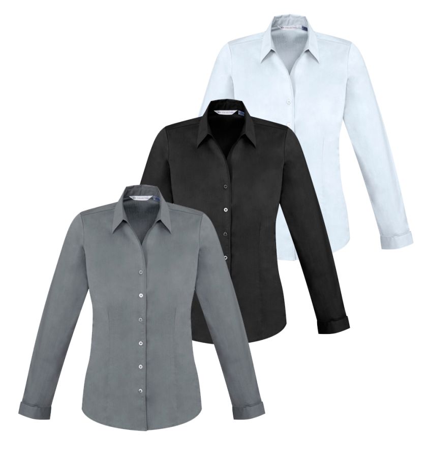Ladies' Monaco Long Sleeve Shirt