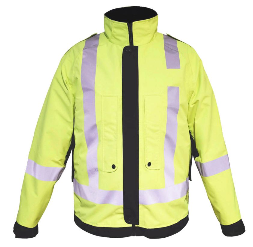 Tuffwear Waterproof Hi-Vis 3in1 Jacket with Tactical Fleece Jacket