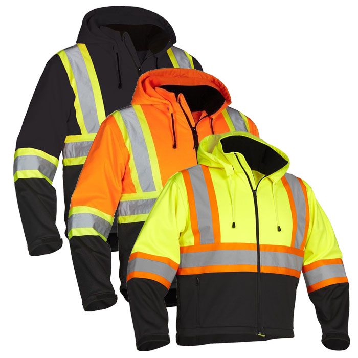 Re-Engineered Hi Vis Safety Softshell