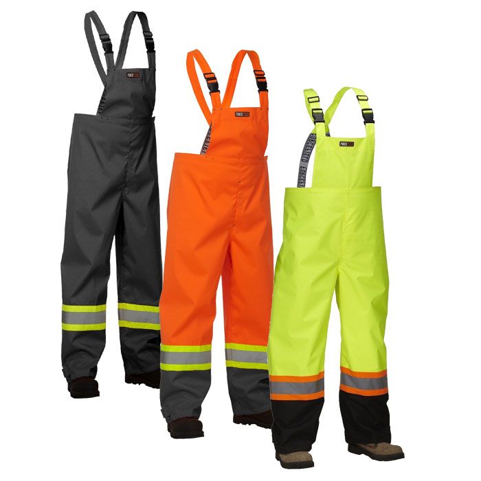 Hi Vis Safety Rain Overall
