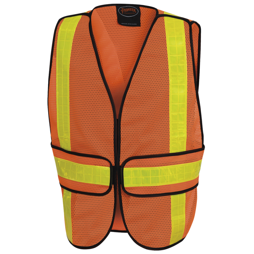 Hi-viz All-purpose Poly Mesh Safety Tear-away Vest