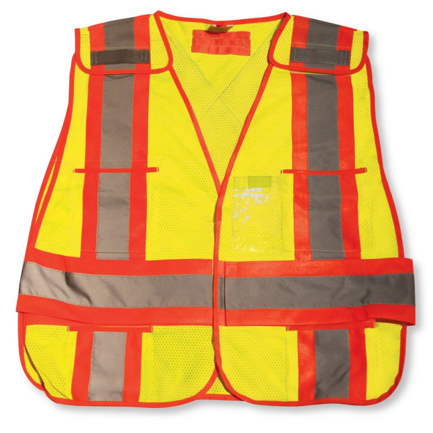 【MASU】23ss popcom spiky vest Item Multi-pockets high visibility vest